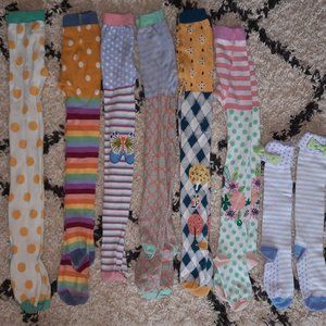 Matilda jane tights and sock lot
